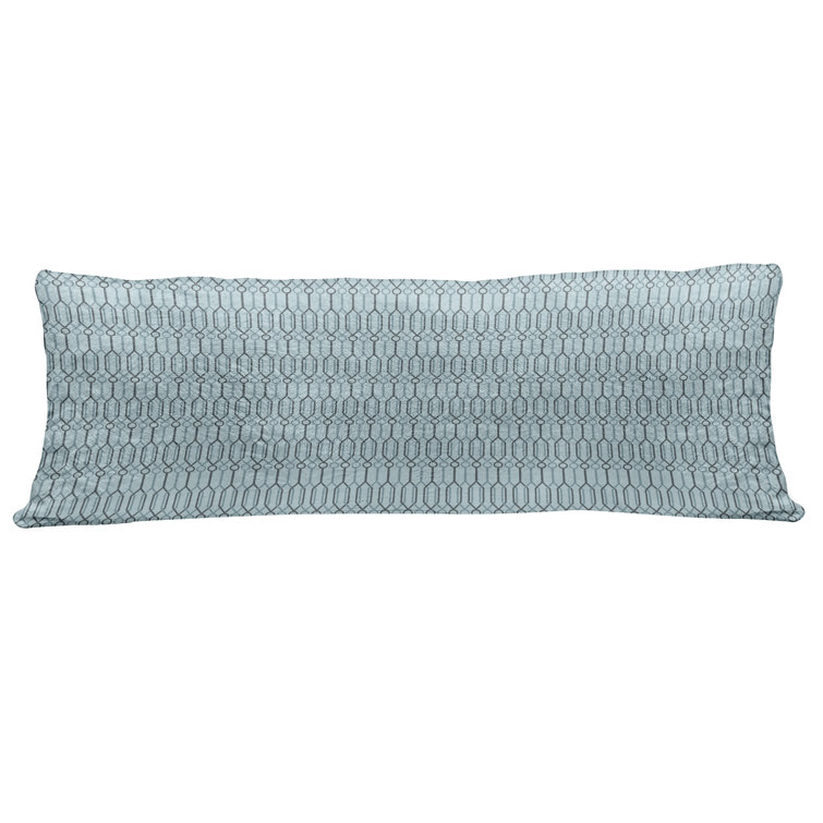 Turquoise body shop pillow cover